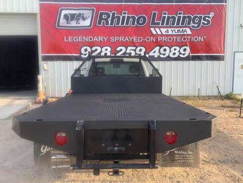 Flat beds/ Work beds Rhino Lined - cars & trucks - by owner -... for sale in Yuma, AZ