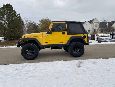 2004 Jeep Wrangler Rubicon 5 spd - - by dealer for sale in Frankfort, IL