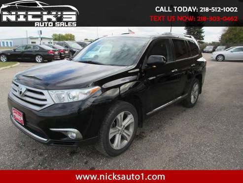 2013 Toyota Highlander Limited 4WD - cars & trucks - by dealer -... for sale in Moorhead, ND