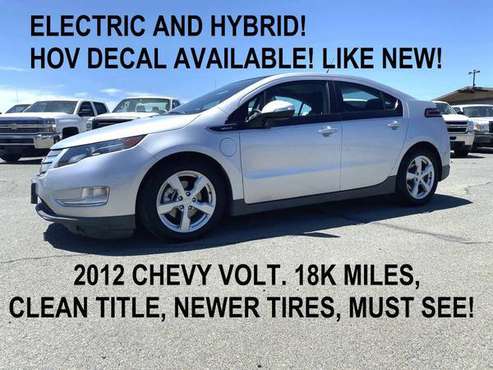 2012 CHEVROLET VOLT - WORK TRUCKS FORD CHEVY - cars & trucks - by... for sale in Oakley, NV