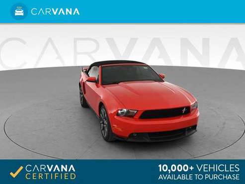 2012 Ford Mustang GT Premium Convertible 2D Convertible Red - FINANCE for sale in Bowling green, OH
