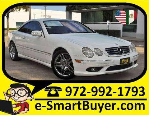 2006 MERCEDES-BENZ CL 500 CASH/BANKs/CREDIT UNIONs/BuyHere PayHere for sale in Dallas, TX