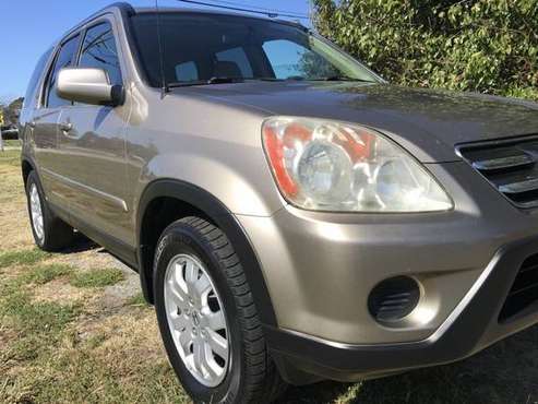 2006 HONDA CRV 4x4 with LEATHER - CARFAX CERTIFIED for sale in Virginia Beach, VA