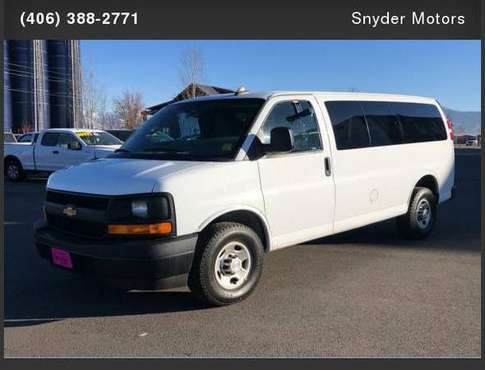 2017 Chevrolet Chevy Express 4.8L V8 Clean! - cars & trucks - by... for sale in Bozeman, MT