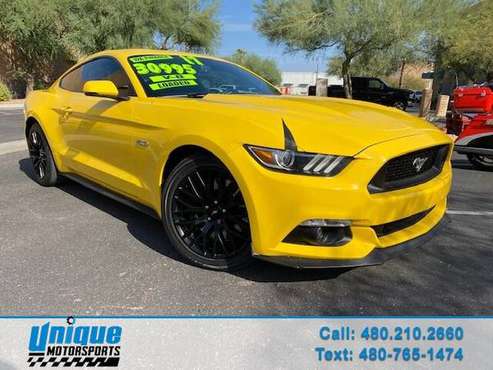 2017 FORD MUSTANG GT PREMIUM ~ 6 SPEED ~ 1 OWNER ~ EASY FINANCING -... for sale in Tempe, AZ