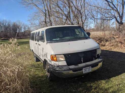 02 Dodge 3500 ram 15 passenger van - cars & trucks - by owner -... for sale in Racine, WI