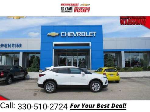 2020 Chevy Chevrolet Blazer LT suv Summit White - cars & trucks - by... for sale in Tallmadge, OH