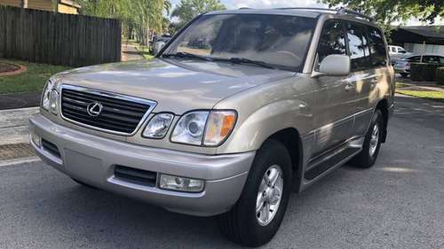 2000 LEXUS LX470 LX Clean Title Low Miles 4X4 Like New - cars & for sale in Miami, FL