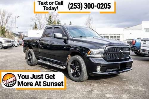 2014 Ram 1500 4x4 4WD Truck Dodge Express Extended Cab - cars & for sale in Sumner, WA
