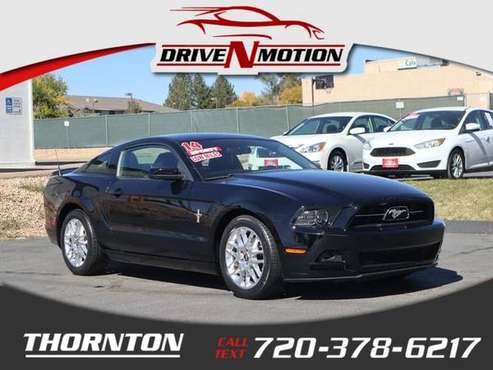 2014 Ford Mustang V6 Premium Coupe 2D - cars & trucks - by dealer -... for sale in Thornton, CO