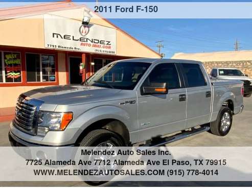 2011 Ford F-150 2WD SuperCrew 145 XLT - - by dealer for sale in El Paso, TX