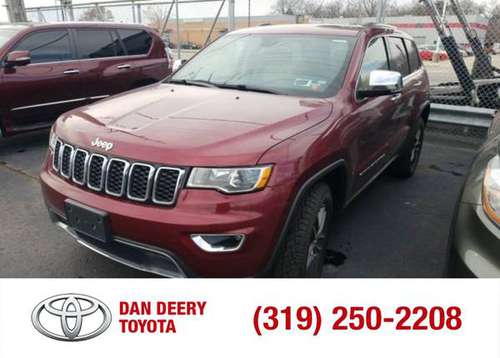 2018 Jeep Grand Cherokee Limited Velvet Red Pearlcoat - cars &... for sale in Cedar Falls, IA