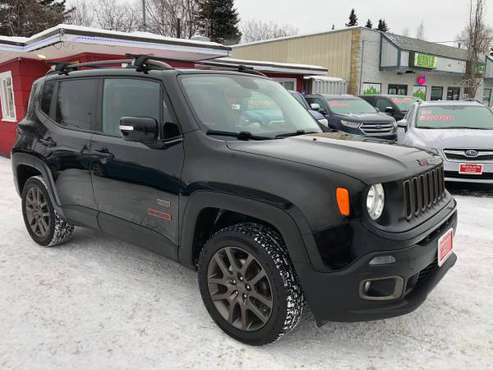2016 JEEP RENEGADE 75th ANNIVERSARY EDITION 4WD - cars & trucks - by... for sale in Anchorage, AK
