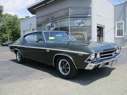 1969 *Chevrolet* *Chevelle SS* Green for sale in Wrentham, MA