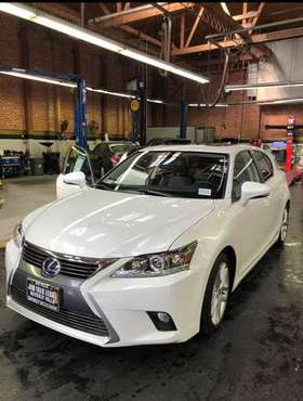 2015 White Lexus CT200h for sale in Los Angeles, CA