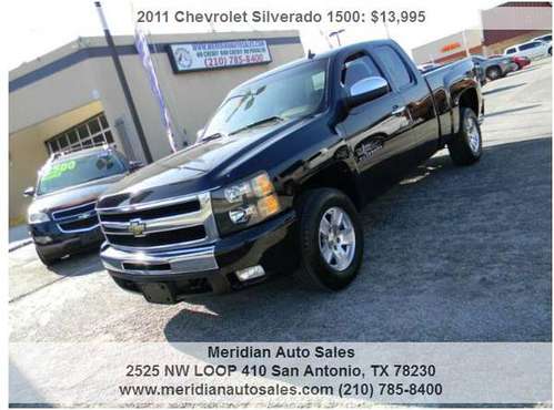 2011 CHEVROLET SILVERADO 1500 LT 4X2, EXTENDED CAB, NICE TRUCK,... for sale in San Antonio, TX