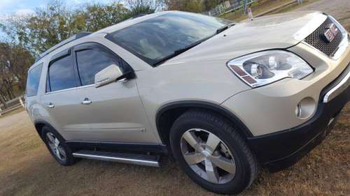 2010 GMC Acadia - cars & trucks - by owner - vehicle automotive sale for sale in Mc Gregor, TX