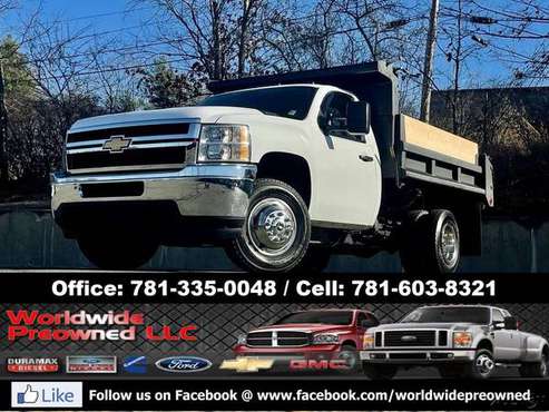2014 Chevrolet Silverado 3500HD Dump Truck 4x4 Gas 57K Miles... for sale in Boston, MA