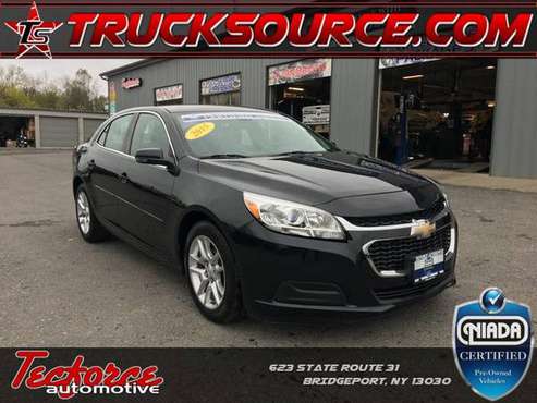 2015 Chevy Malibu 1LT 2.5L Black Only 33K Miles! Guaranteed Credit! for sale in Bridgeport, NY