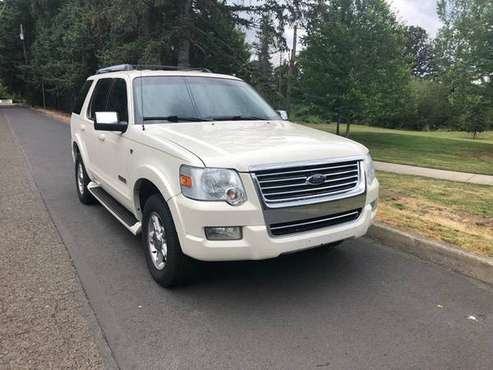 2007 Ford Explorer 4x4 Limited 4dr SUV *CLEAN TITLE (White) for sale in Milwaukie, OR