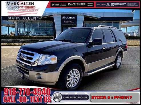 2014 FORD EXPEDITION 4WD XLT SUV -EZ FINANCING -LOW DOWN! - cars &... for sale in Tulsa, OK