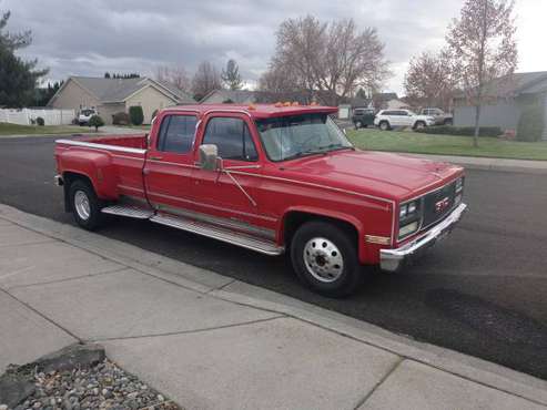 89 GMC Crew cab 2wd - cars & trucks - by owner - vehicle automotive... for sale in College Place, WA
