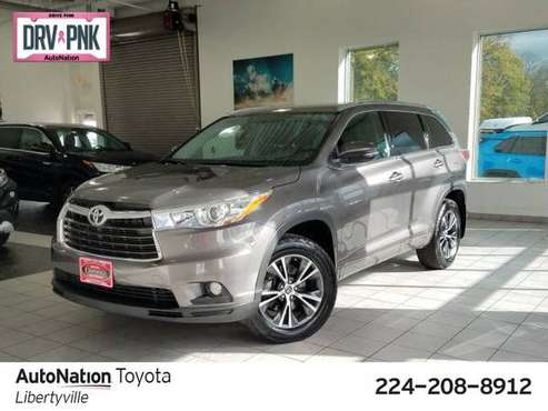 2016 Toyota Highlander XLE AWD All Wheel Drive SKU:GS248676 for sale in Libertyville, IL