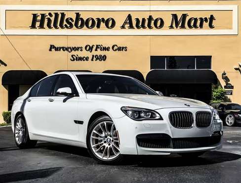 2015 BMW 7-Series 740i*M SPORT*REAR ENTERTAINMENT*CLEAN CARFAX*HARD... for sale in TAMPA, FL