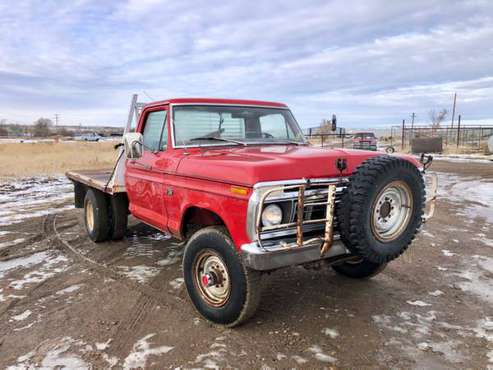1976 Ford F250 4x4 - cars & trucks - by owner - vehicle automotive... for sale in Miles City, MT