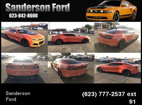 2019 Chevrolet Camaro ZL1 V8 Super Charged Orange Crush - cars & for sale in Glendale, AZ