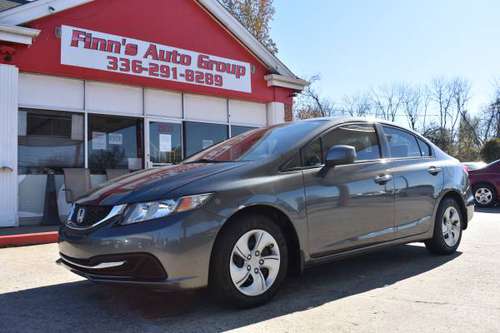 2013 HONDA CIVIC LX SEDAN WITH JUST UNDER 118K MILES!!! - cars &... for sale in Greensboro, NC