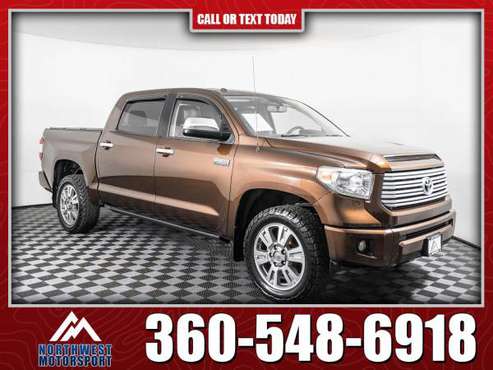 2014 Toyota Tundra Platinum 4x4 - - by dealer for sale in Marysville, WA