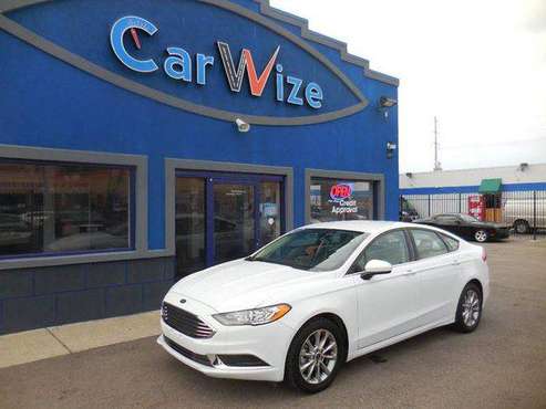 2017 Ford Fusion SE 4dr Sedan $495 DOWN YOU DRIVE W.A.C for sale in Highland Park, MI