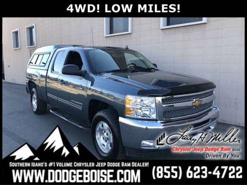 2012 Chevrolet Silverado 1500 Extended Cab LT 4WD LOW MILES! for sale in Boise, ID