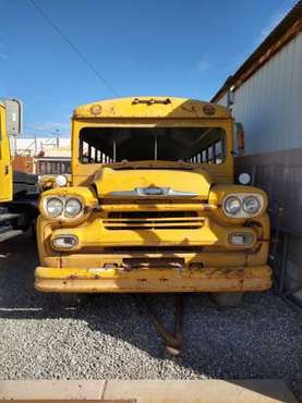 1958 Chevy school bus (SOLD) for sale in Yuma, AZ