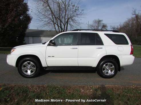 2007 Toyota 4Runner SR5 4WD 5-Speed Automatic - cars & trucks - by... for sale in Madison, VA