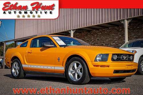 2007 *Ford* *Mustang* *2dr Coupe Premium* Orange for sale in Mobile, AL