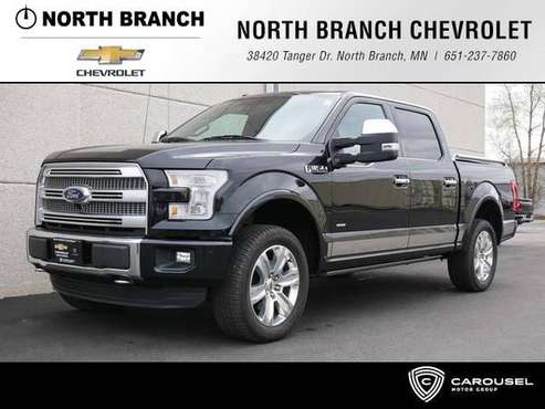 2015 Ford F-150 Platinum - - by dealer - vehicle for sale in North Branch, MN