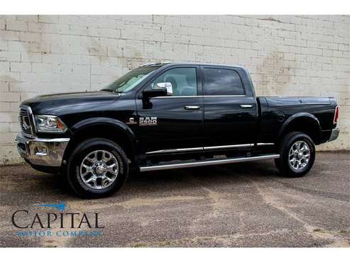 Nearly Flawless Ram 2500 Laramie Limted Crew Cab Diesel Truck! for sale in Eau Claire, ND