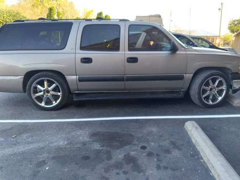 2002 Chevy suburban 1500 LT - cars & trucks - by owner - vehicle... for sale in Cookeville, TN