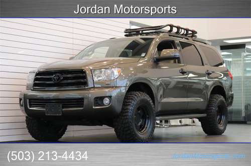 2008 TOYOTA SEQUOIA LIMITED 8PASS 35s BLACKOUT TRD 2009 2010 2011 20... for sale in Portland, HI