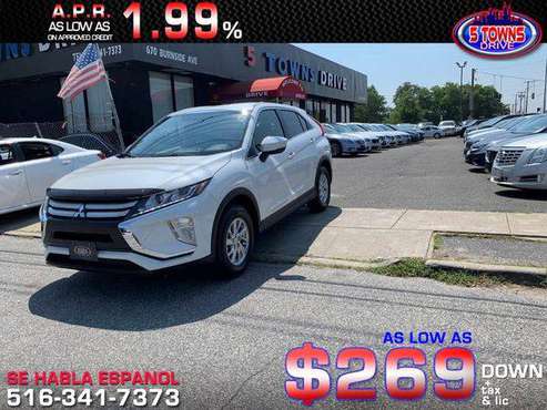 2018 Mitsubishi Eclipse Cross ES **Guaranteed Credit Approval** for sale in Inwood, NY