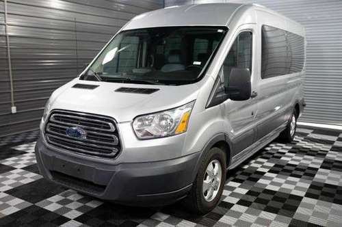 2017 Ford Transit 350 Wagon XLT w/Medium Roof w/Sliding Side Door for sale in Sykesville, MD