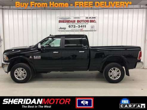 2015 Ram 3500 Laramie **WE DELIVER TO MT NO SALES TAX** - cars &... for sale in Sheridan, MT