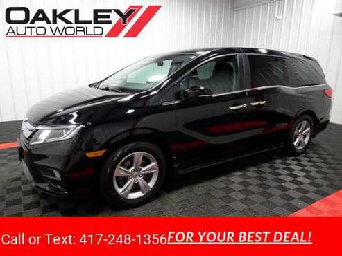 2018 Honda Odyssey EX-L van Black - cars & trucks - by dealer -... for sale in Branson West, MO