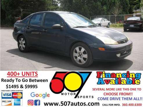 2002 Ford Focus 4dr Sdn ZTS - cars & trucks - by dealer - vehicle... for sale in Roy, WA