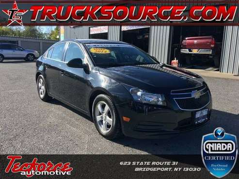 2014 Chevy Cruze LT Auto New Tires! Black! Guaranteed Credit! for sale in Bridgeport, NY