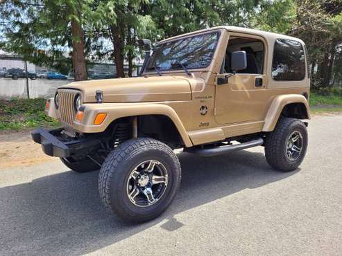 2000 Jeep Wrangler Sahara Model Hard Top 4X4 Automatic Low Miles 80K for sale in Kent, WA