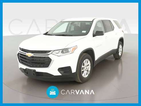 2020 Chevy Chevrolet Traverse LS Sport Utility 4D suv White for sale in Bronx, NY