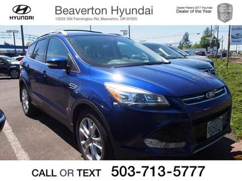 2016 Ford Escape Titanium - - by dealer - vehicle for sale in Beaverton, OR